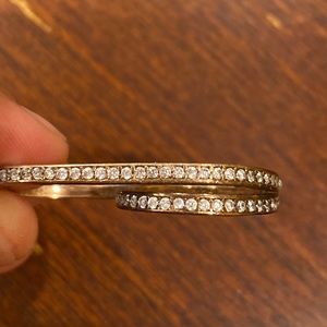 Rose gold cubic zirconia ring